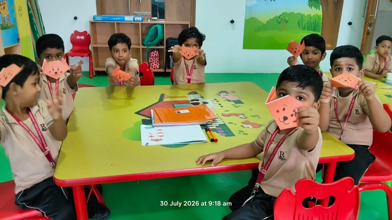 Kindergarten activity at Riverside Public School, Coimbatore — 4