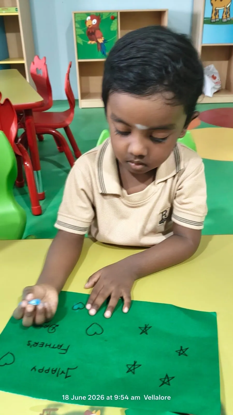 Kindergarten activity at Riverside Public School, Coimbatore — 5