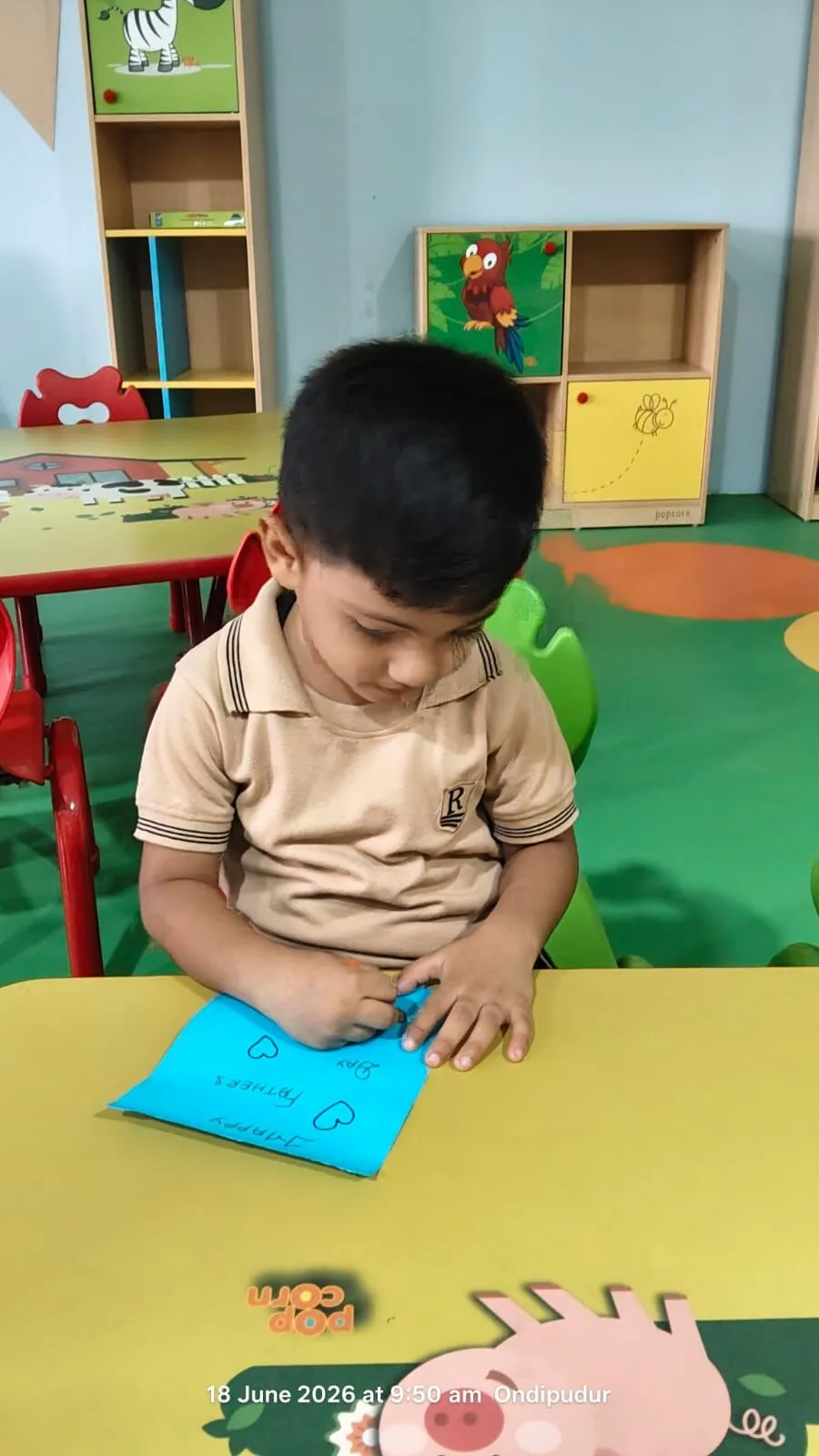 Kindergarten activity at Riverside Public School, Coimbatore — 6