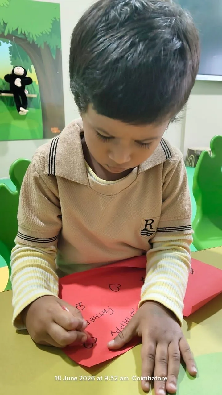 Kindergarten activity at Riverside Public School, Coimbatore — 7