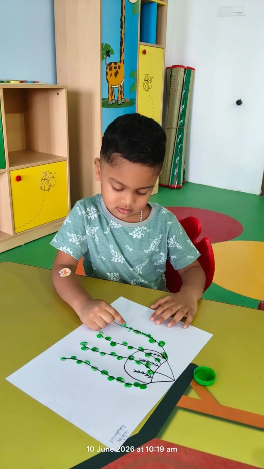 Kindergarten activity at Riverside Public School, Coimbatore — 8
