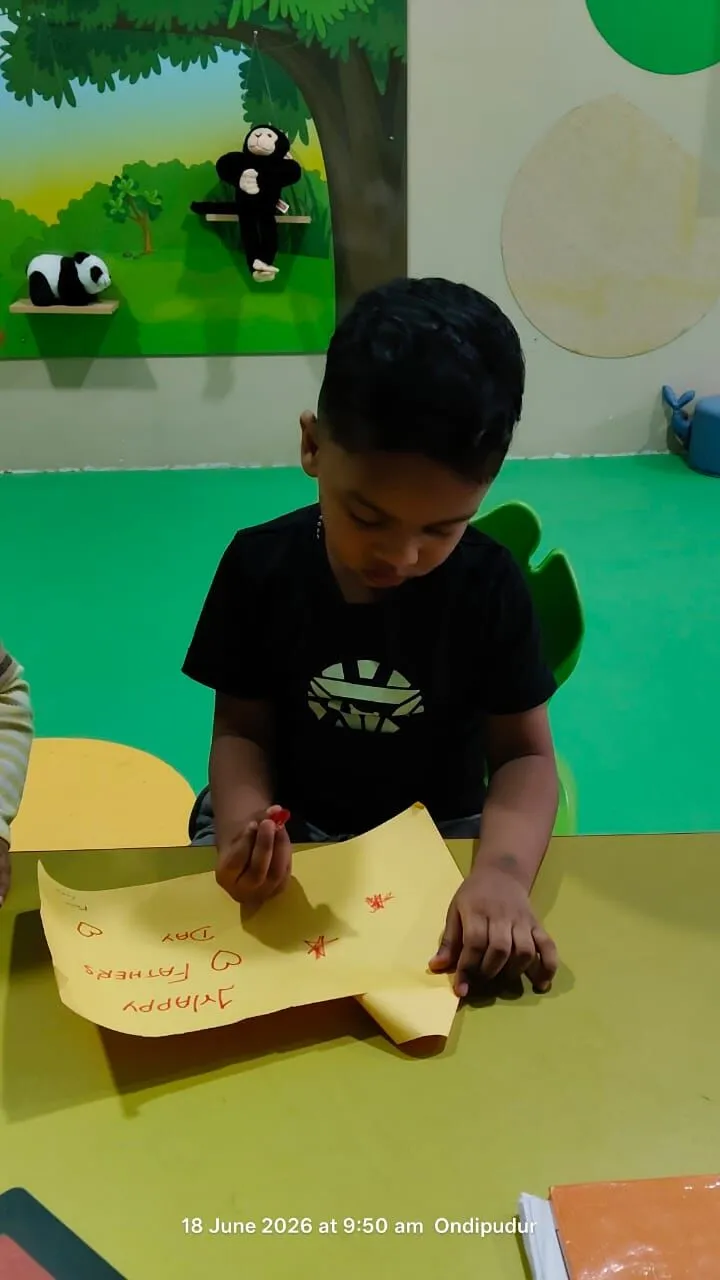Kindergarten activity at Riverside Public School, Coimbatore — 9