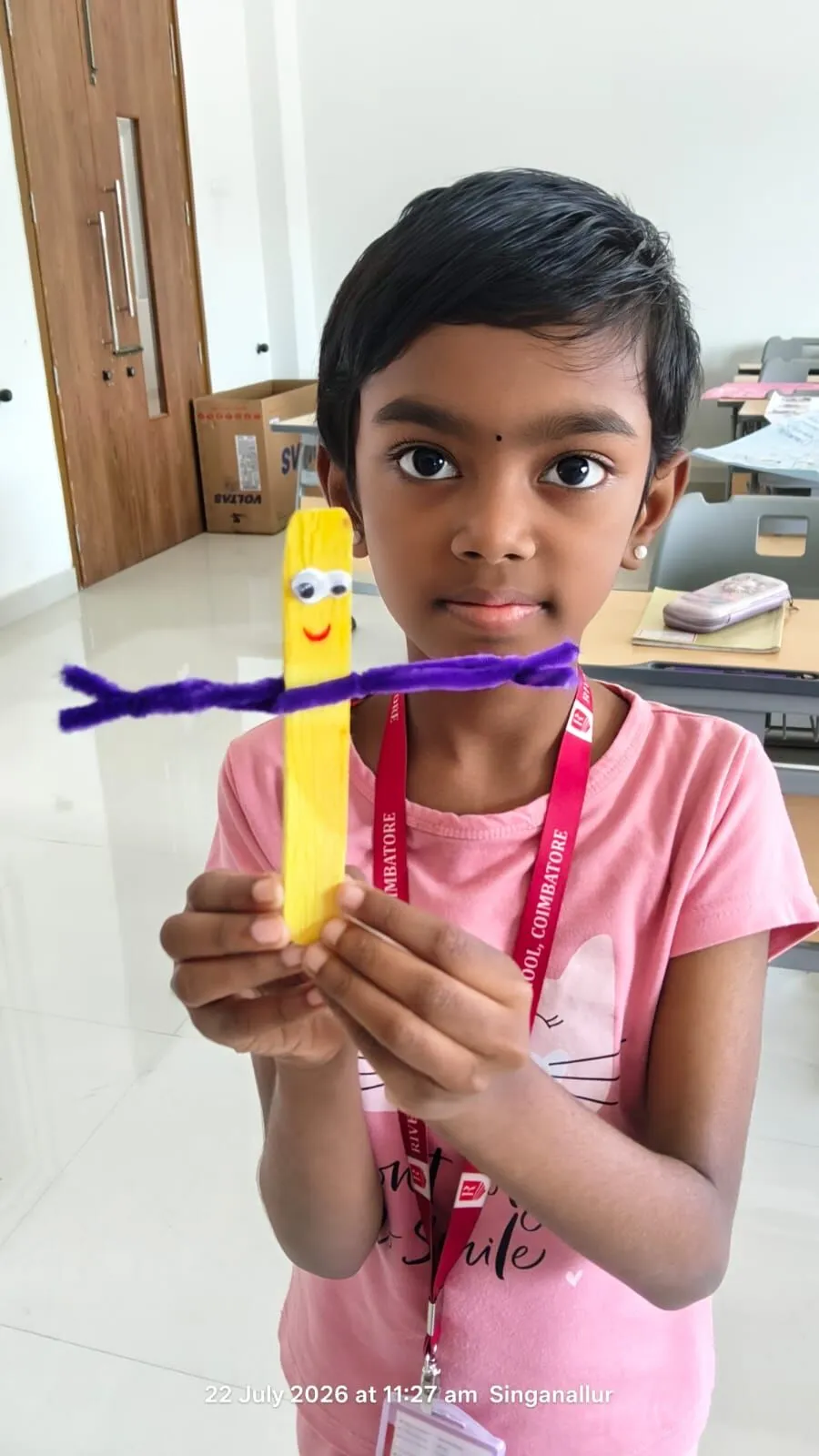 Art & Craft — Art and craft work at Riverside Public School, Coimbatore