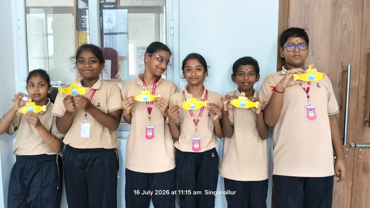 Art and craft work at Riverside Public School, Coimbatore — 3