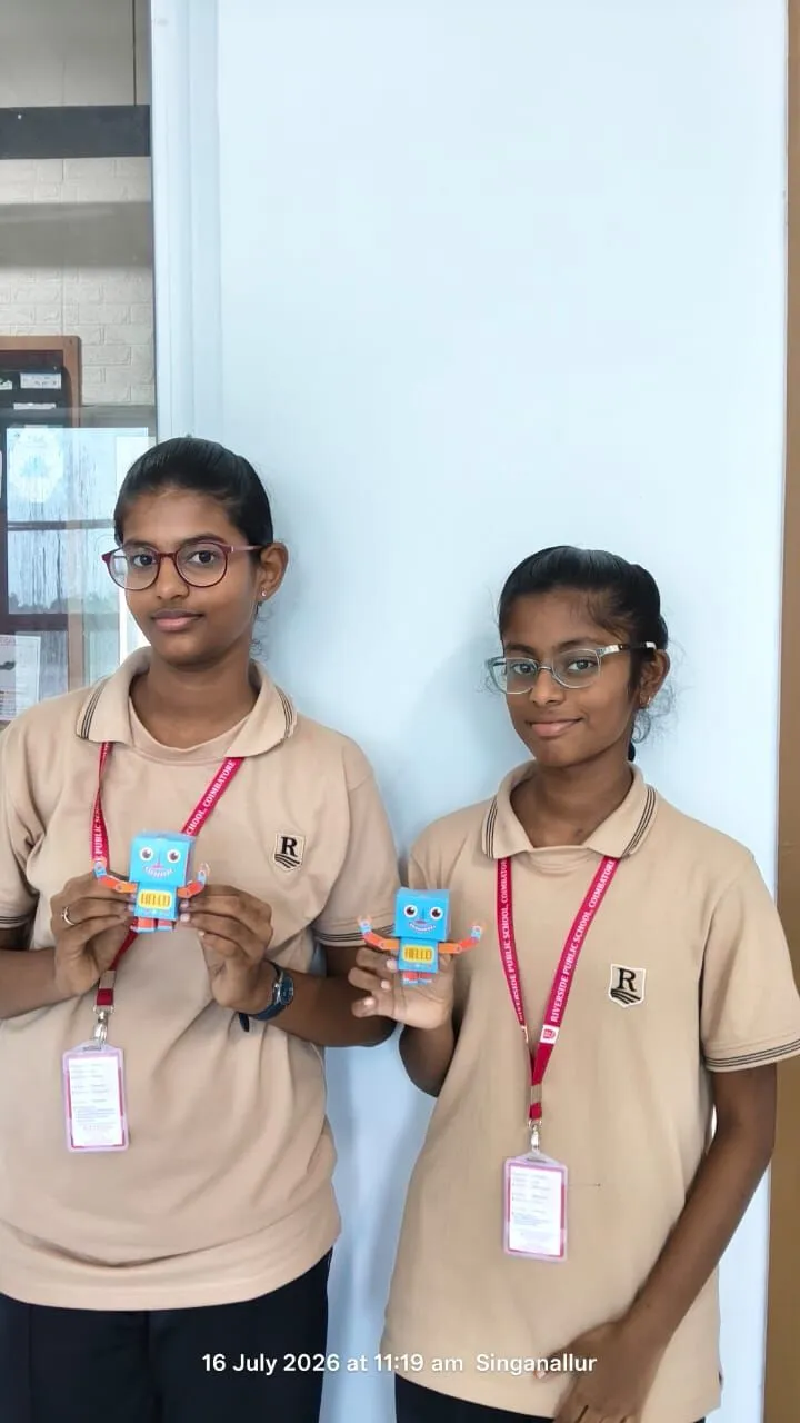 Art and craft work at Riverside Public School, Coimbatore — 4