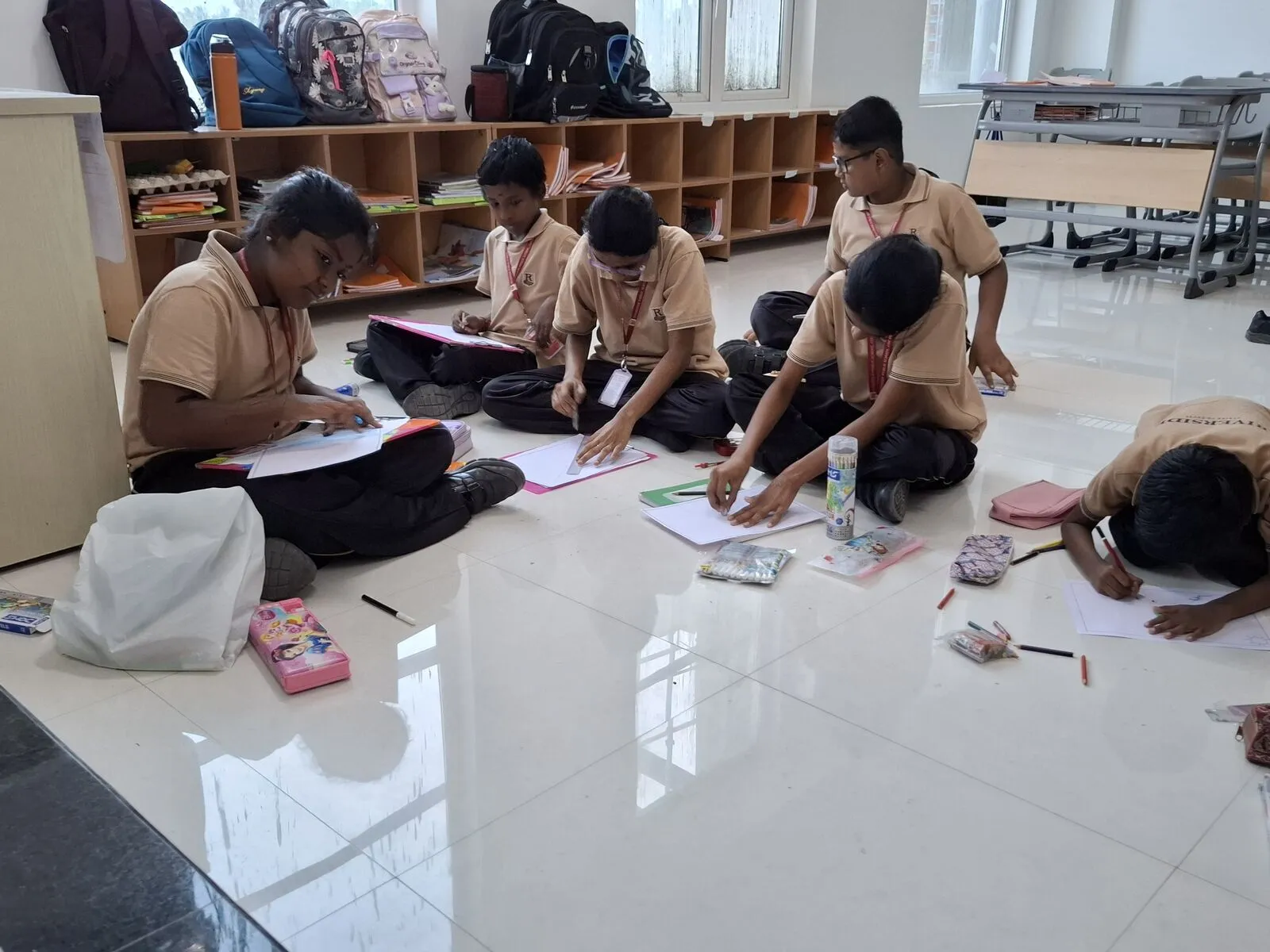 Classroom learning at Riverside Public School, Coimbatore — 10