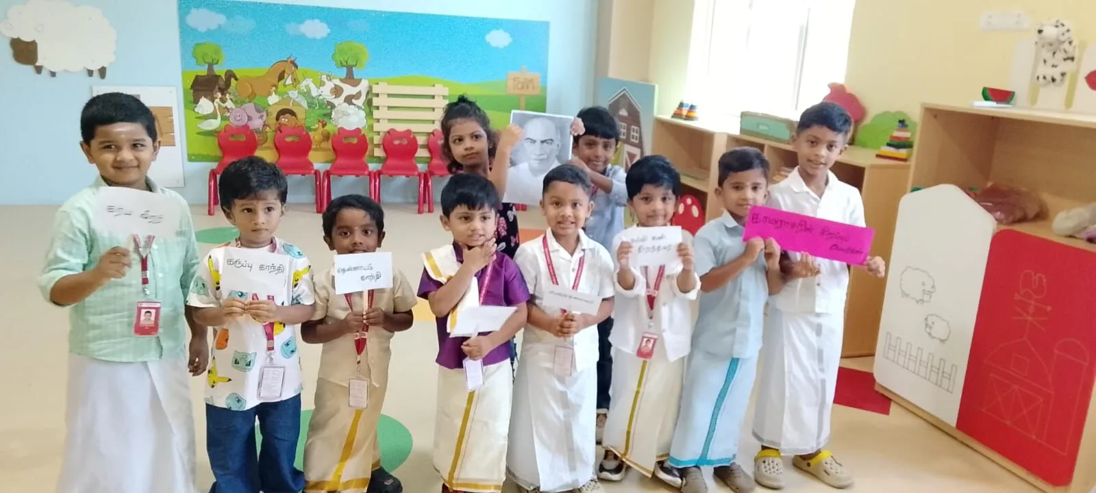 Kindergarten activity at Riverside Public School, Coimbatore — 10