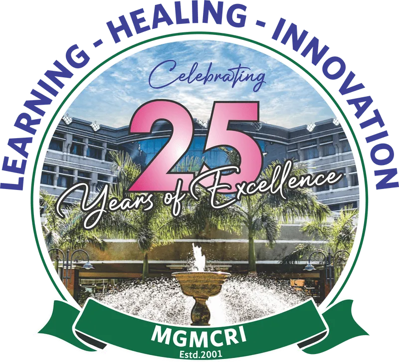 Mahatma Gandhi Medical College and Research Institute, Pondicherry logo
