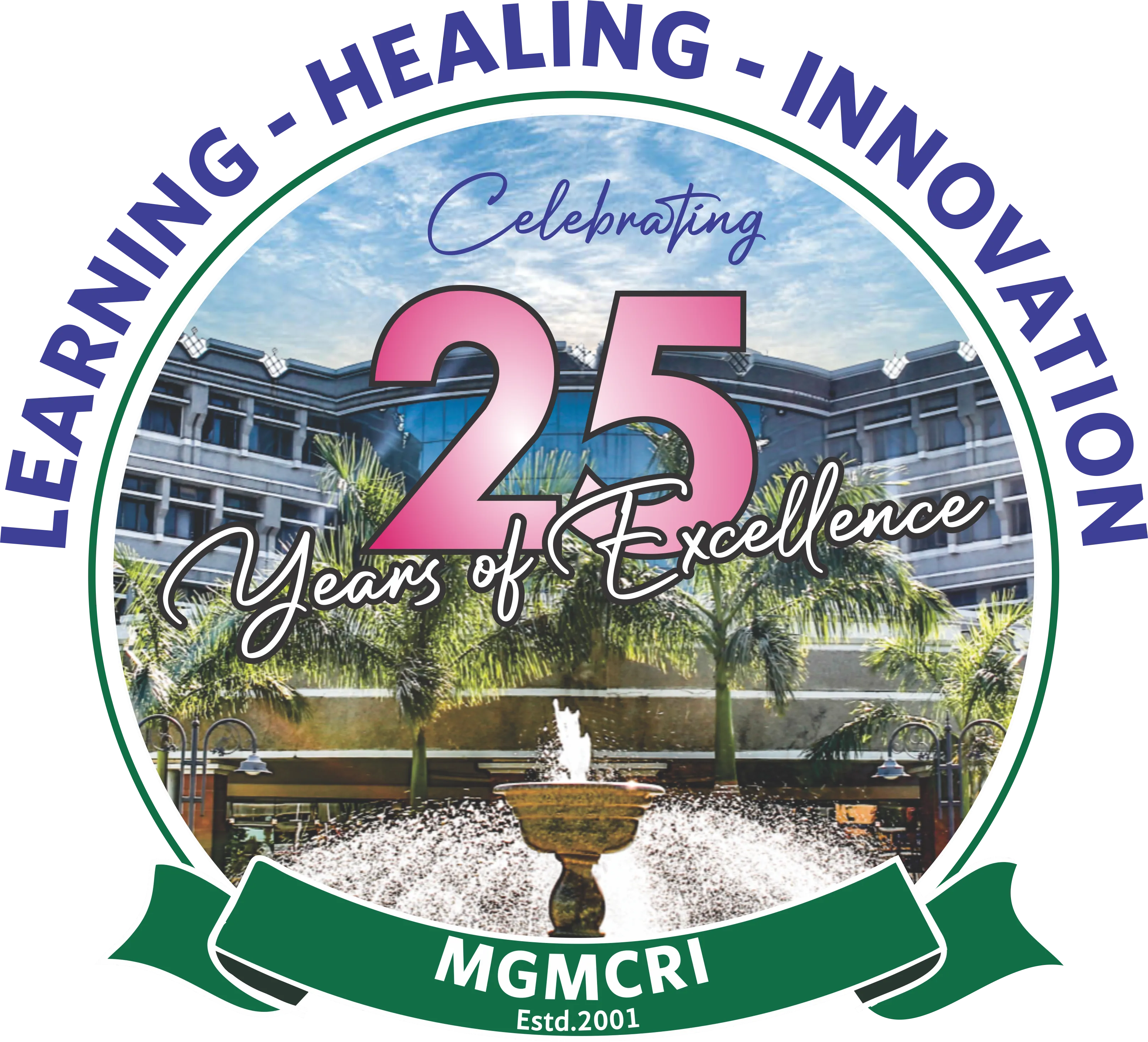 Mahatma Gandhi Medical College and Research Institute, Pondicherry logo