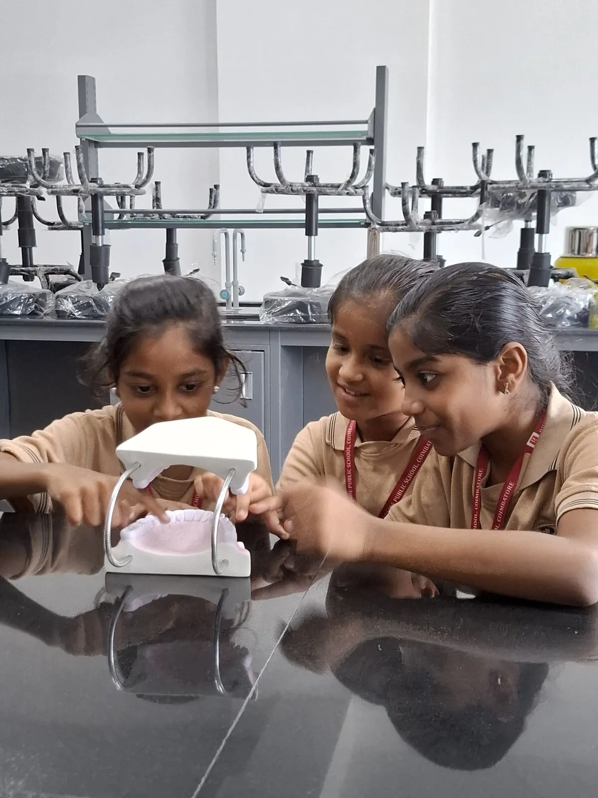 Science and computer lab work at Riverside Public School, Coimbatore — 6