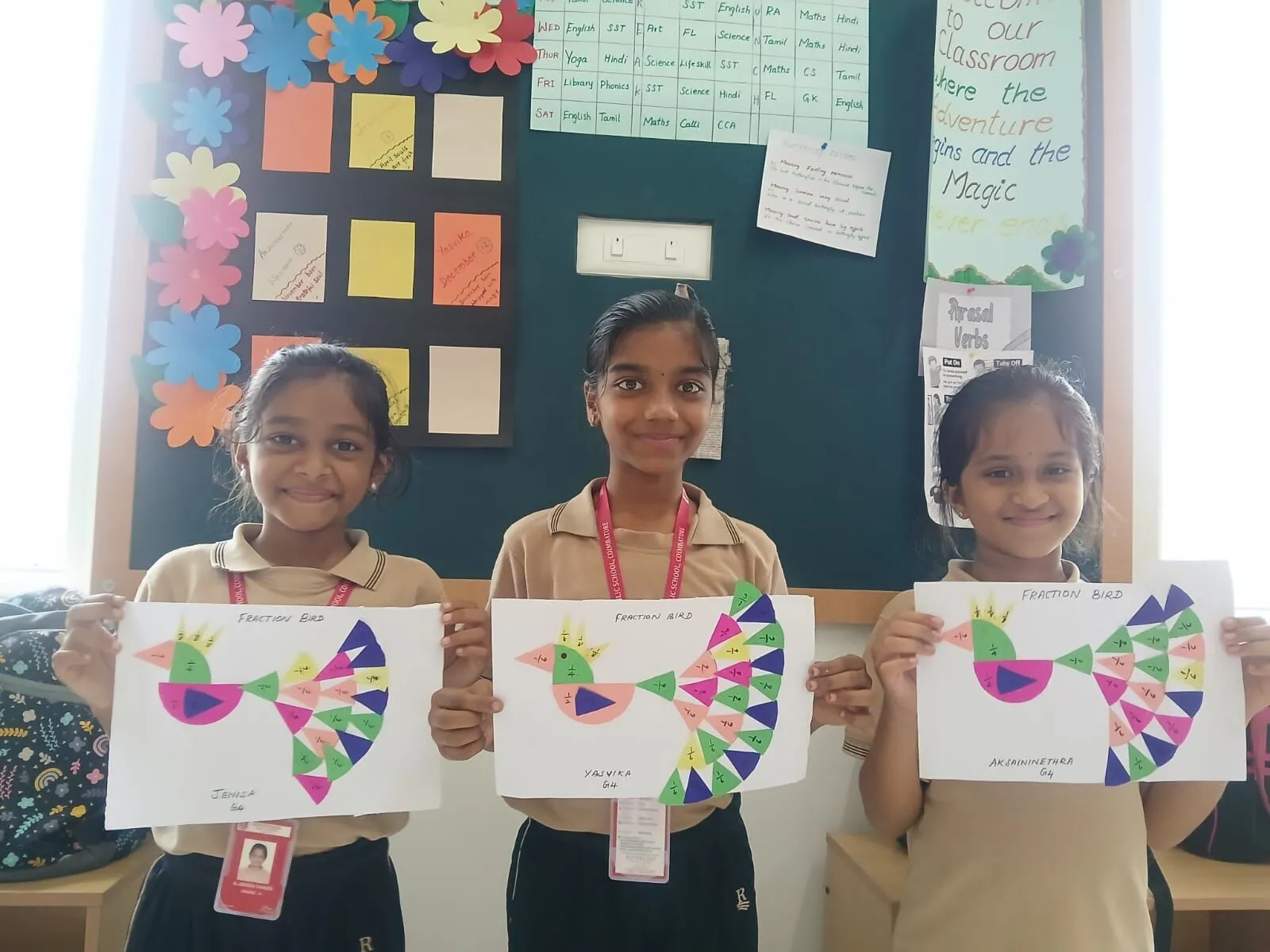 Classroom learning at Riverside Public School, Coimbatore — 11